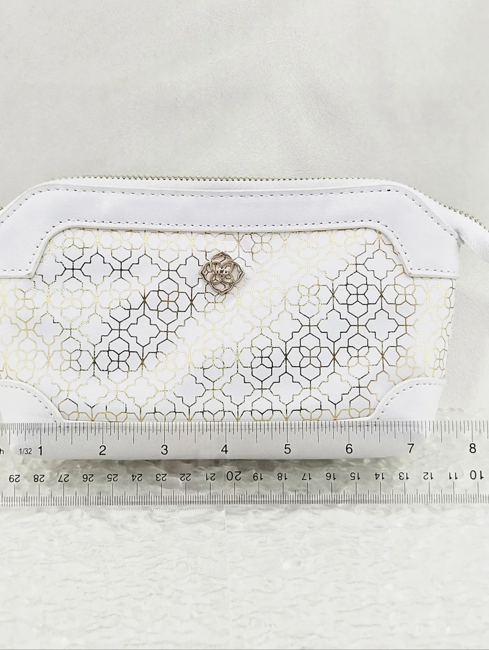 Kendra Scott Cosmetic Bags Pouches Gold Makeup Bag Travel Vacation Classic Gifts
